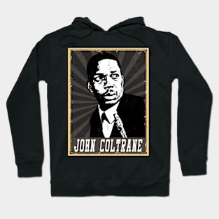 80s Style John Coltrane Hoodie